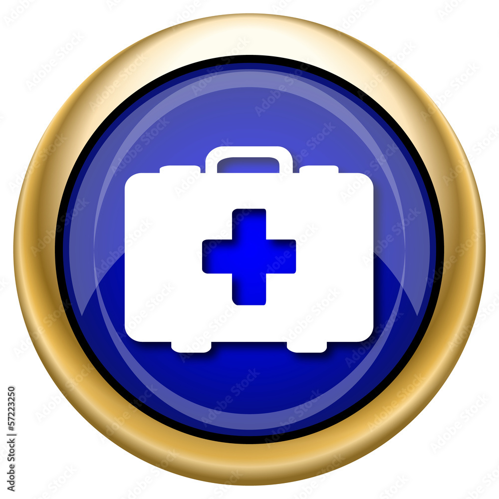 Obraz premium Medical bag icon