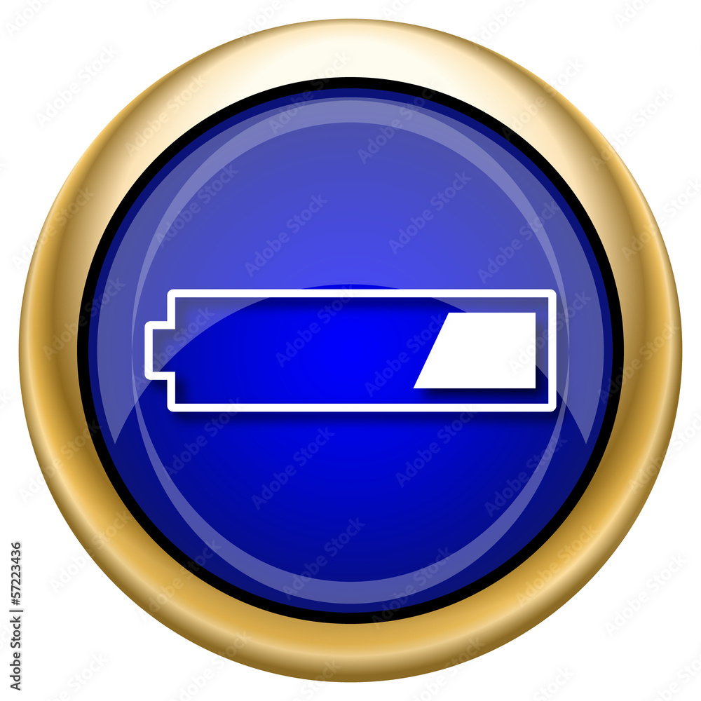 1 third charged battery icon 1 third charged battery icon