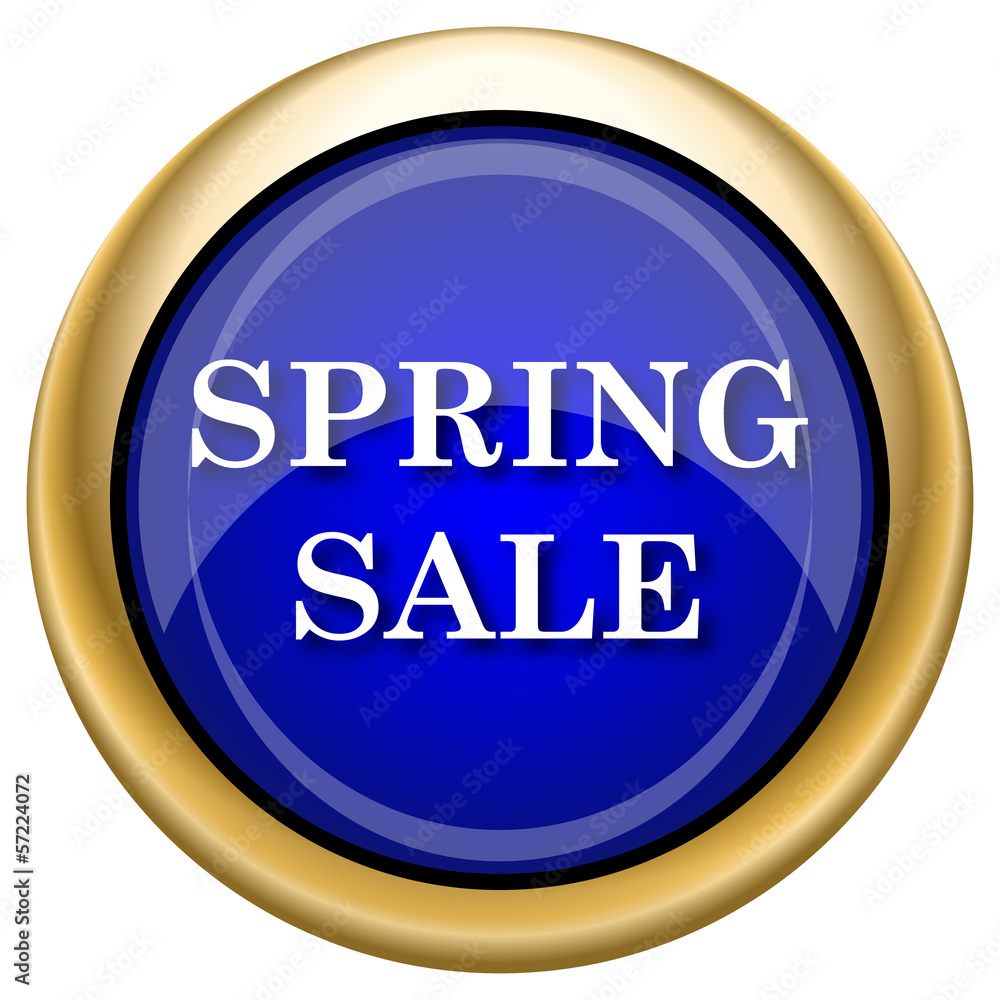 Spring sale icon Spring sale icon