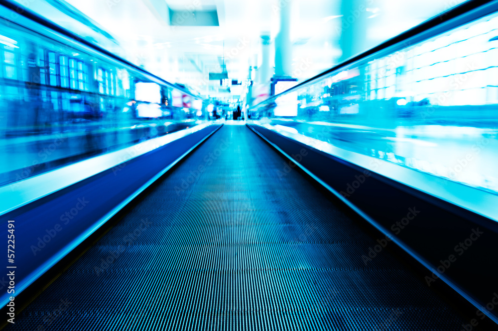 moving escalator moving escalator