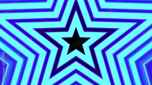 Stars loop animation show