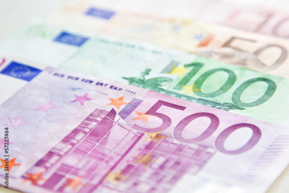 Euro banknote