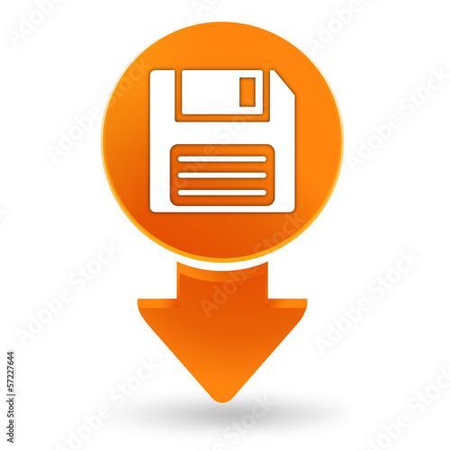 enregistrer sur signet orange