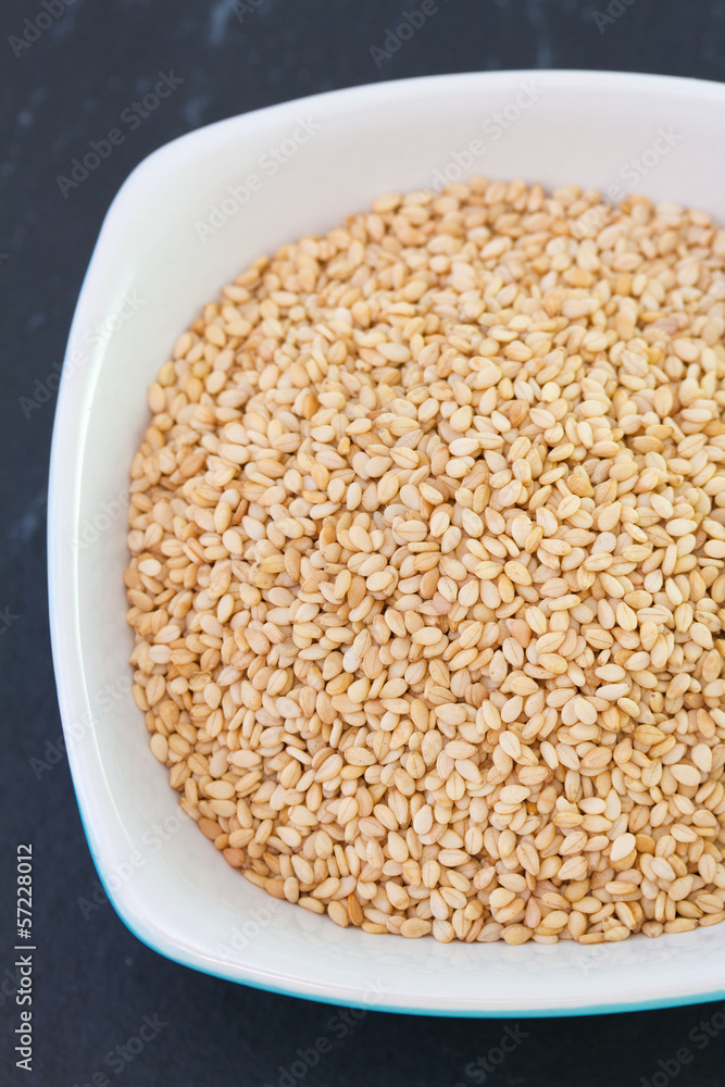 sesame in bowl sesame in bowl