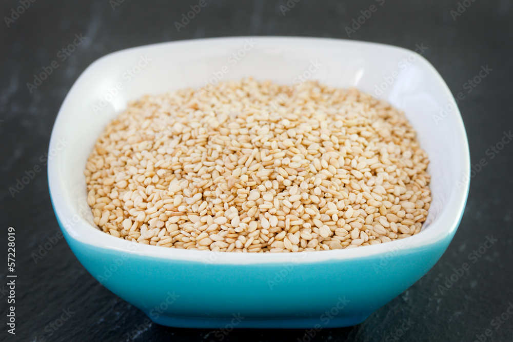 sesame in bowl sesame in bowl