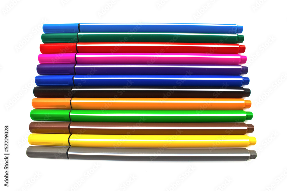 Multicolored Pens Multicolored Pens