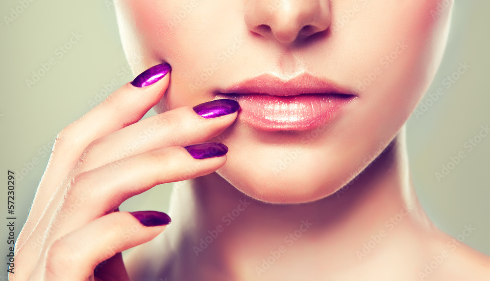 Luxury fashion style, manicure, cosmetics and make-up Stock-Foto ...