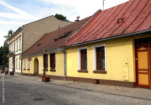 old houses in center of Stary Sacz photo