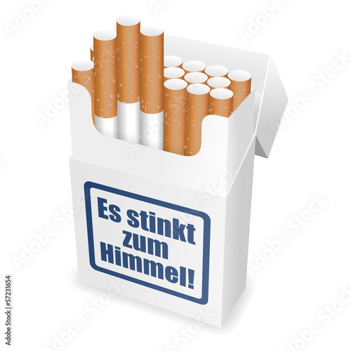 zigarettenschachtel es stinkt zum himmel! I