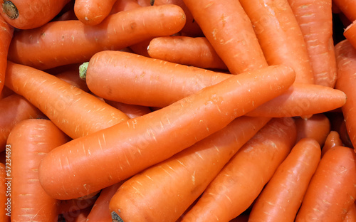 Obraz na plátne Close up on carrot