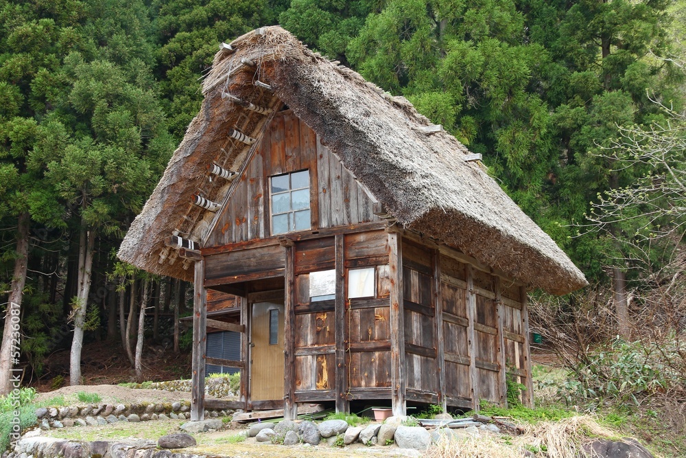 Japanese village - Shirakawa-go, Japan Japanese village - Shirakawa-go, Japan