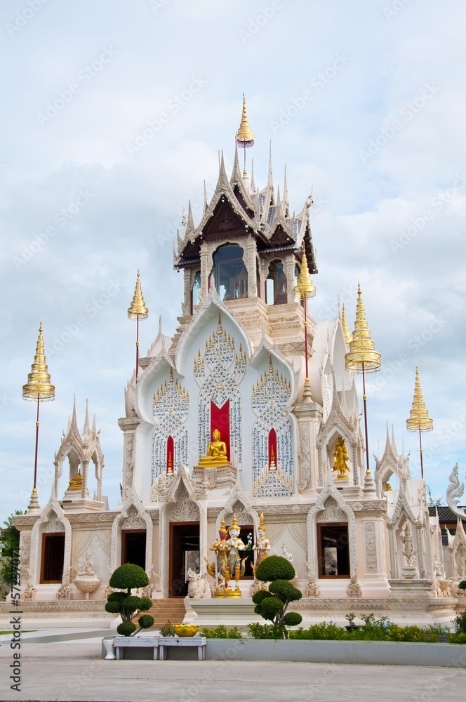 Magnificent Church of Thai temple