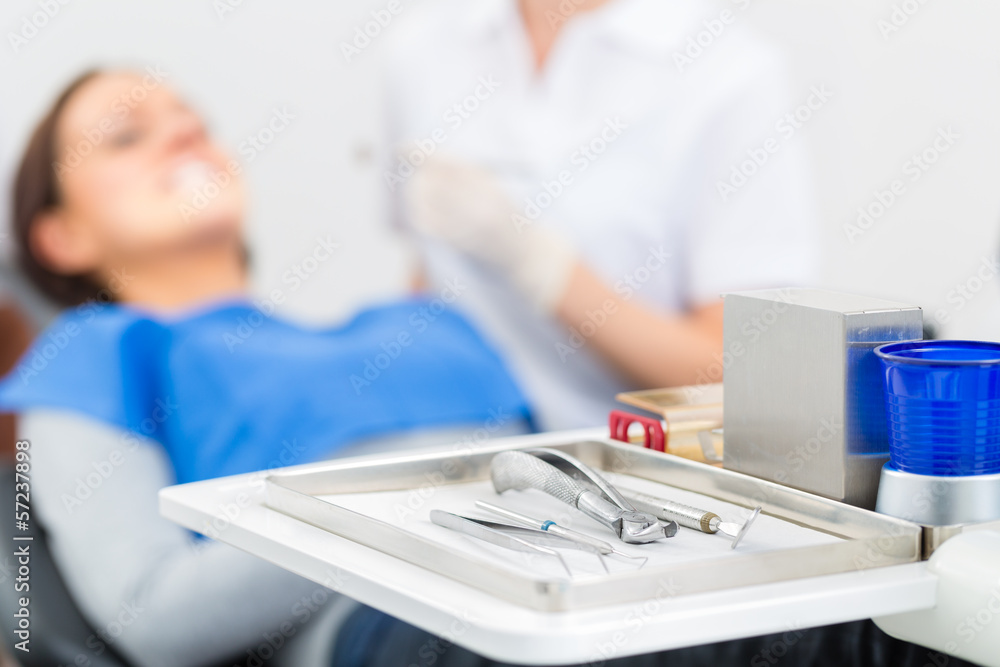 Sterile tools for dentist in practice Sterile tools for dentist in practice
