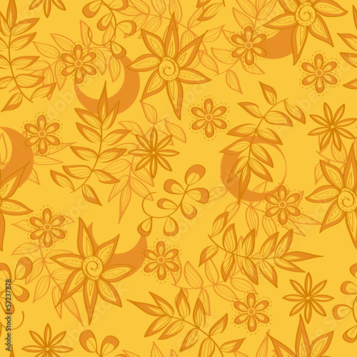 vector seamless pattern for textile, wallpapers