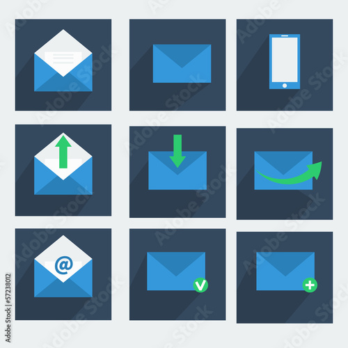 mail service icons