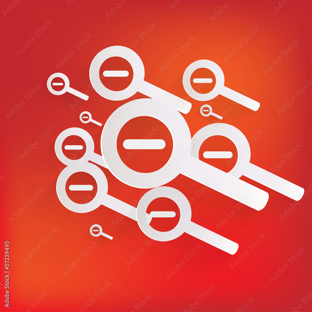 Zoom out web icon Zoom out web icon