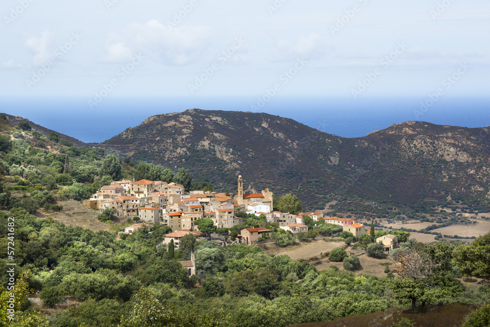 Village de Lavatoggio - Haute-corse - Corse