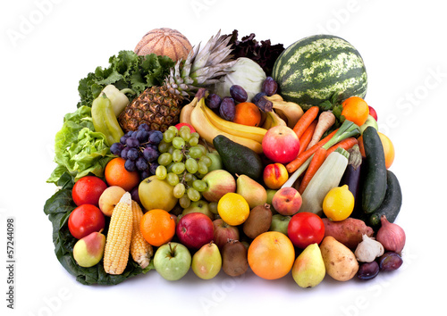 Fototapeta Naklejka Na Ścianę i Meble -  Vegetables and fruits