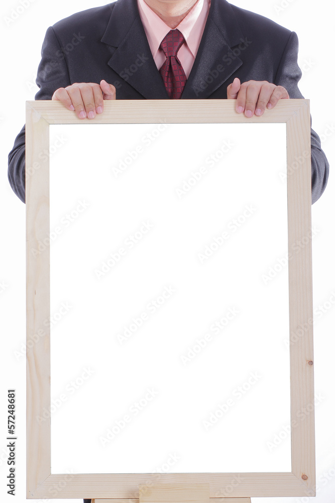 Engineer discuss and present his job for prepare Engineer discuss and present his job for prepare
