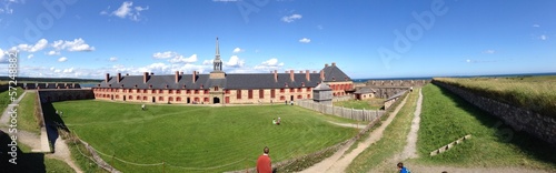 Panoramic of The Fortress of Louisbourg photo