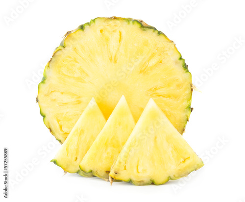 Fresh pineapple fruit