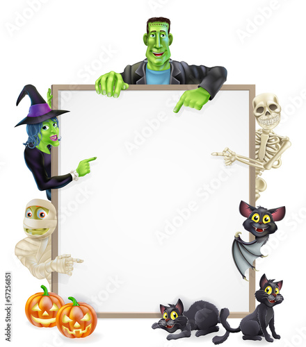 Halloween Sign Background