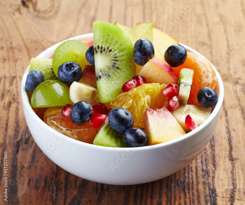 Fresh healthy fruit salad