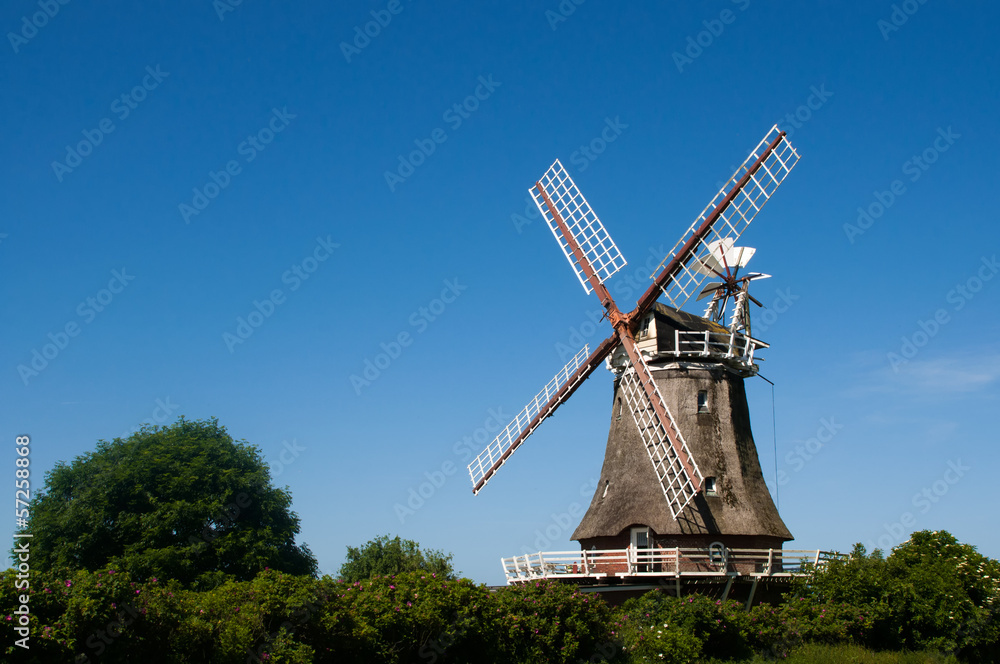 Obraz premium Windmühle Föhr