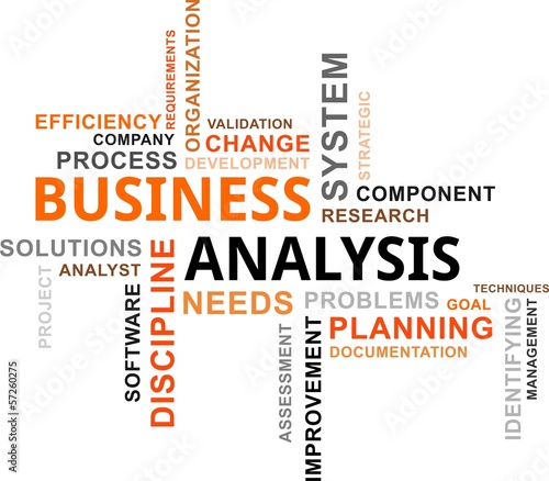 word cloud - business analysis