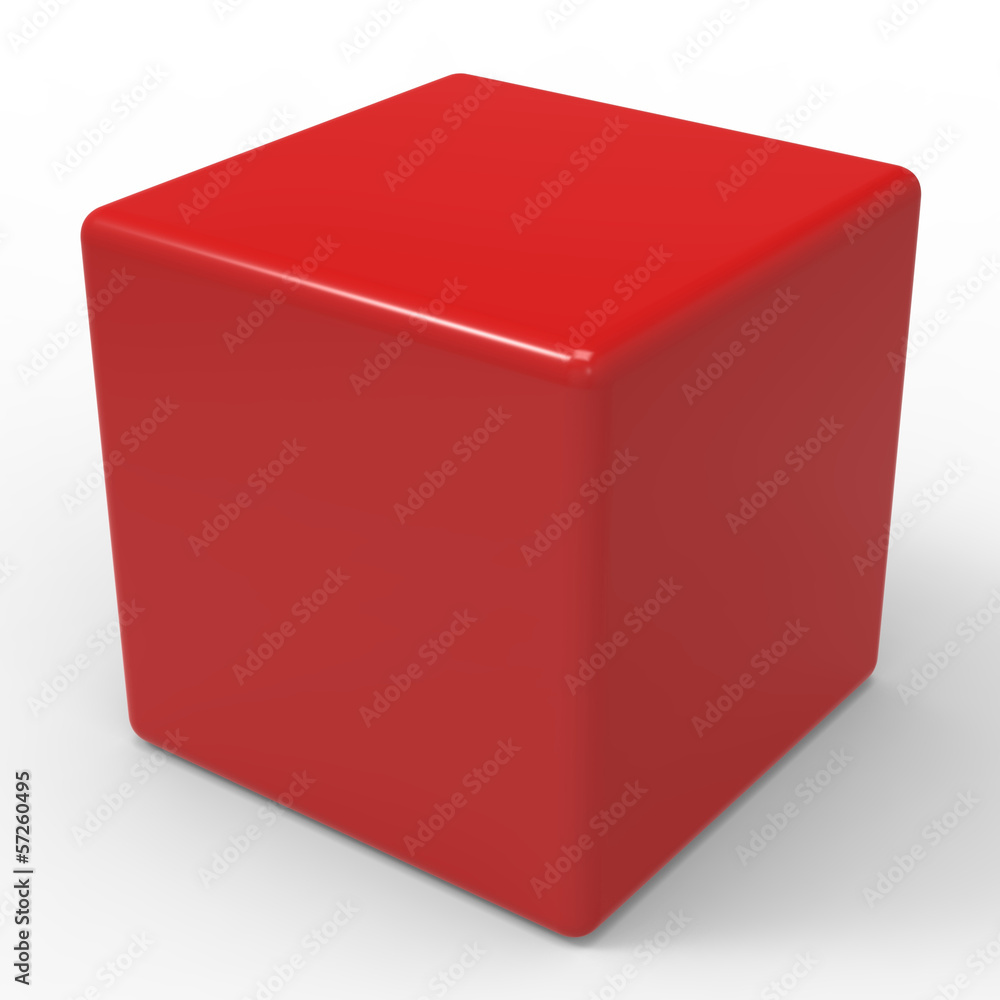 Blank Red Dice Shows Copyspace Cube Or Box Blank Red Dice Shows Copyspace Cube Or Box