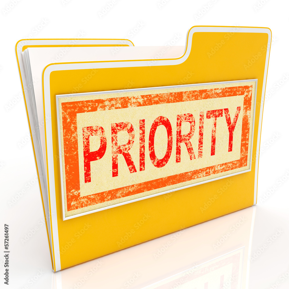 Priority File Shows Deadline Rush Immediate Delivery Priority File Shows Deadline Rush Immediate Delivery