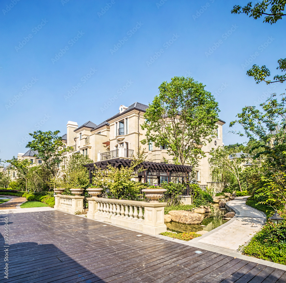 villa residence in china