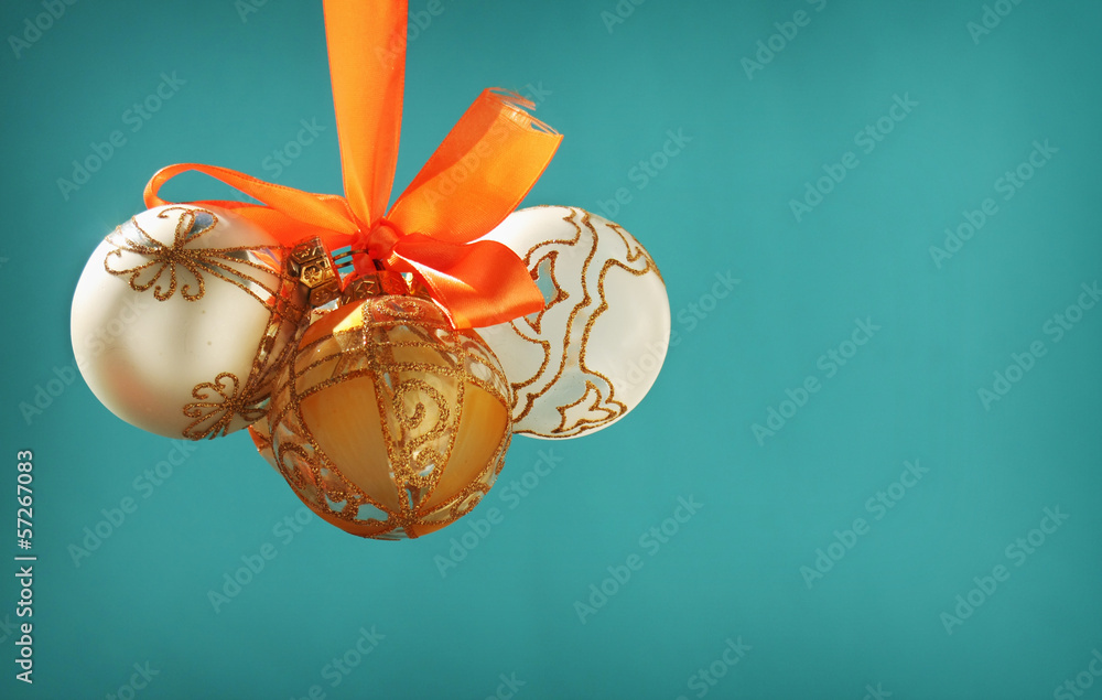 Naklejka premium Christmas background