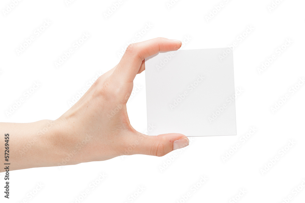 empty business card empty business card