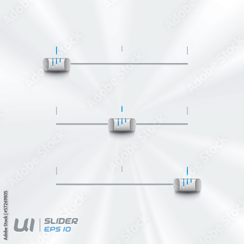 Vector Slider Scroll Bar Illustration, Sign, Symbol