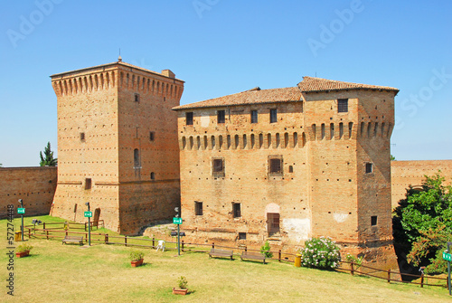 Italy, Cesena medieval castle