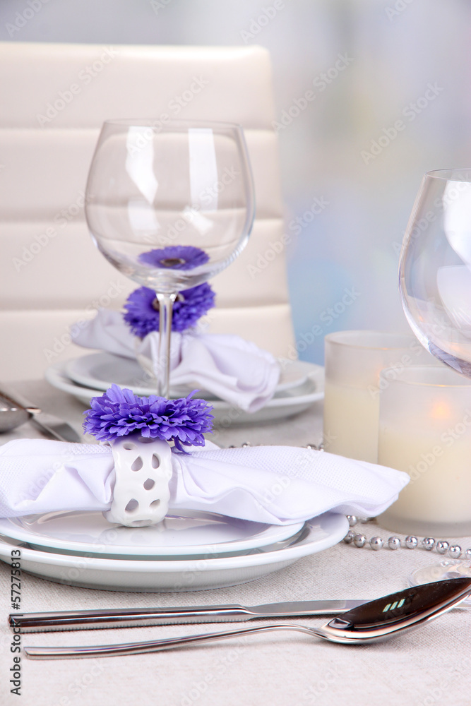 Table arrangement in restaurant Table arrangement in restaurant