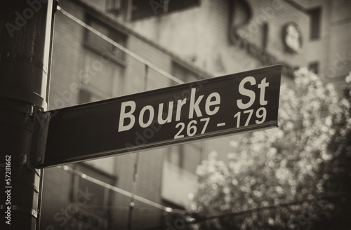 bourke street © gmstockstudio