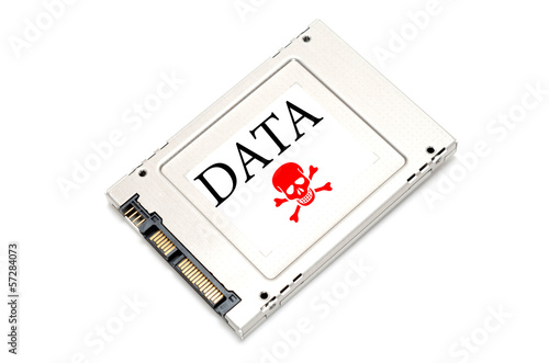 Concept hacked data drive