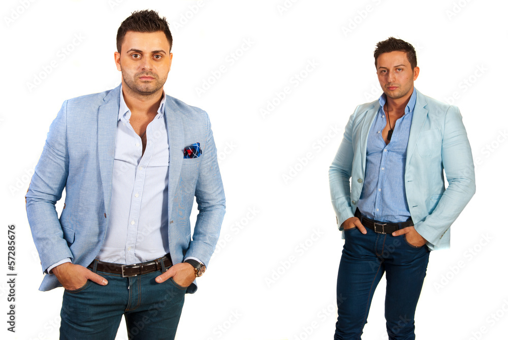 Team of executive men Team of executive men