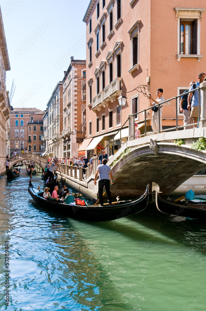 Gondoles à Venise