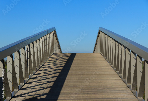 Modern footbridge