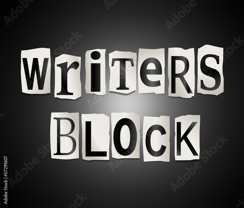 Writers block.