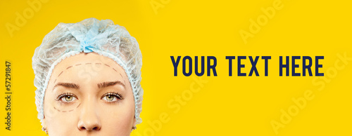 female patient before surgery