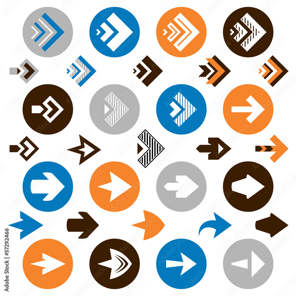 collection of arrow icons