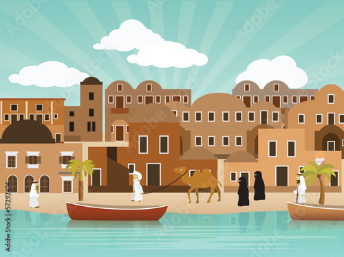 Oriental city