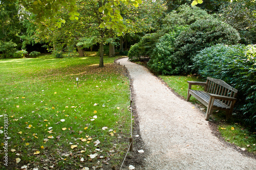 allée jardin japonais photo