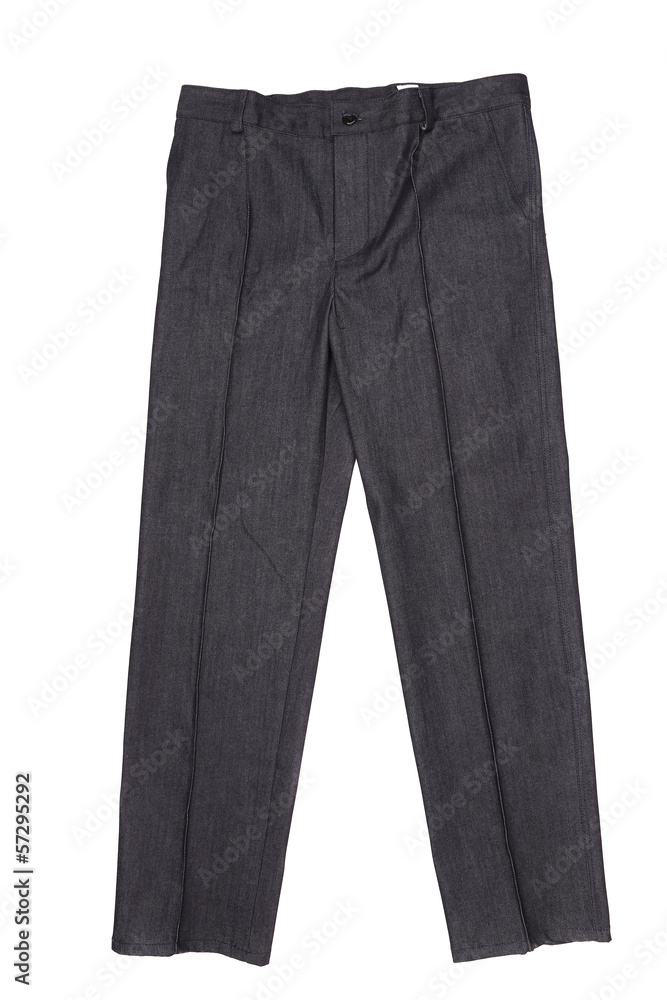 Men gray pants