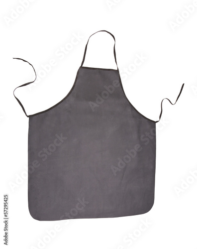 Gray kitchen apron