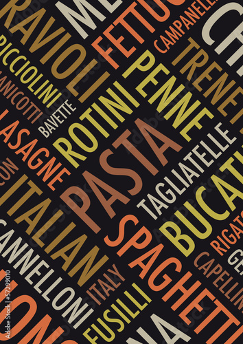 an a4 pasta background